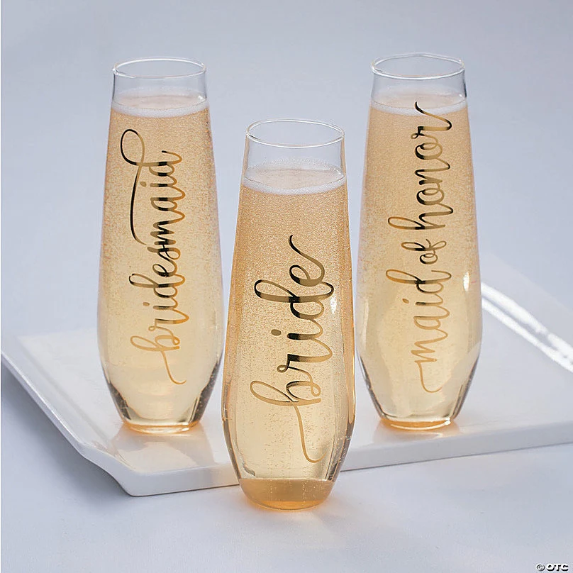 <a href="https://bridalenvyco.com/index.php/product/bridal-party-stemless-champagne-glasses-with-name-title-bachelorette-party-favor-matching-wedding-party-glass/" style="color: white;text-decoration: none">   Bridal party stemless </a>